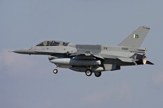 파키스탄 공군의 F-16. [파키스탄 공군]
