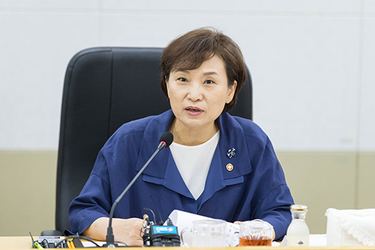 김현미 국토교통부 장관. 사진=국토부 제공