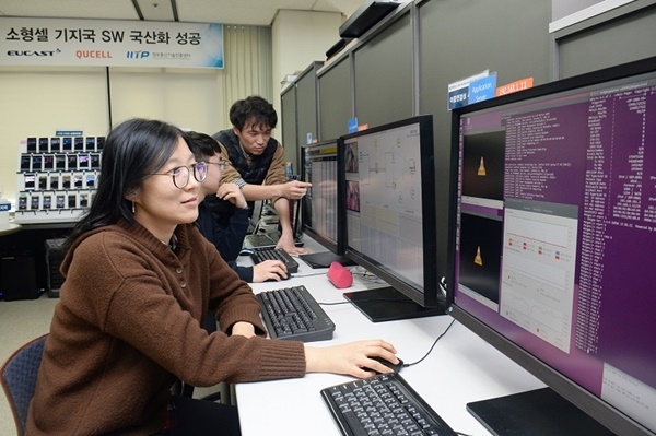 한국전자통신연구원(ETRI) 연구진이 퀄컴과 밀리미터파 기반의 5G NR 스몰셀 기술 개발을 위한 공동연구를 진행한다.(사진=한국전자통신연구원)